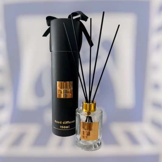 Glass Boxed Reed Diffuser Set (black)